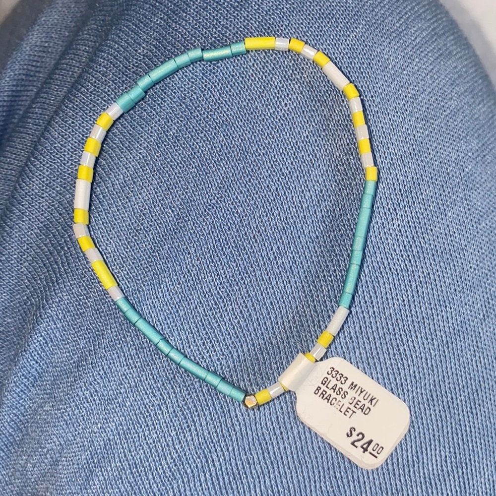 miyuki glass bead bracelet